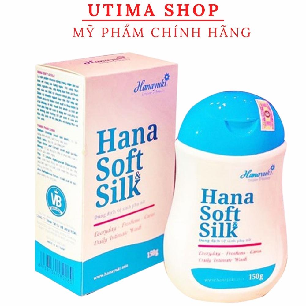 Dung dịch vệ sinh hana soft silk 150ml