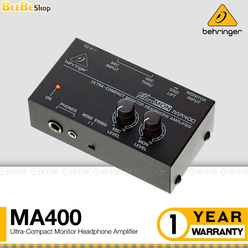 Behringer MicroMON MA400 Monitor Headphone Amplifier