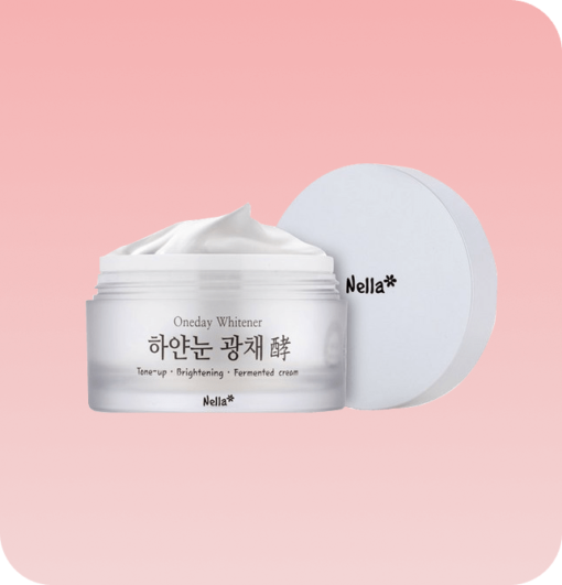 Philos-q10time- kem dưỡng ẩm, trắng da, bật tone ngay lập tức – nella oneday whitener cream