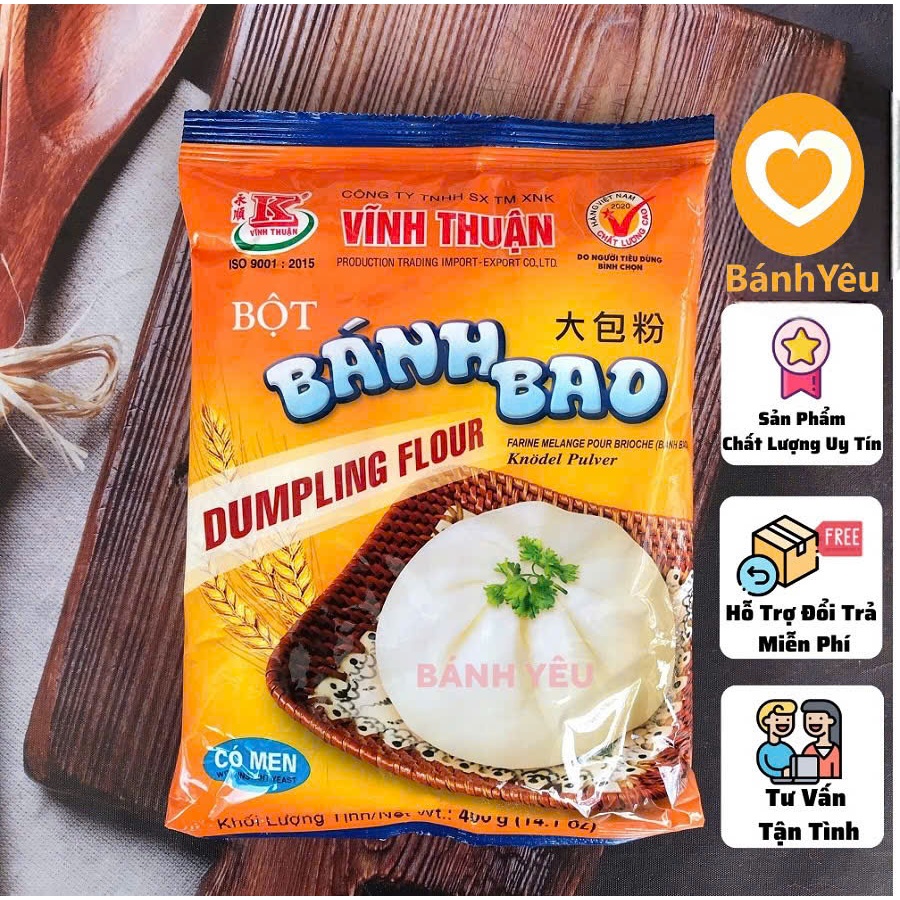 Bột bánh bao có men Vĩnh Thuận 400g