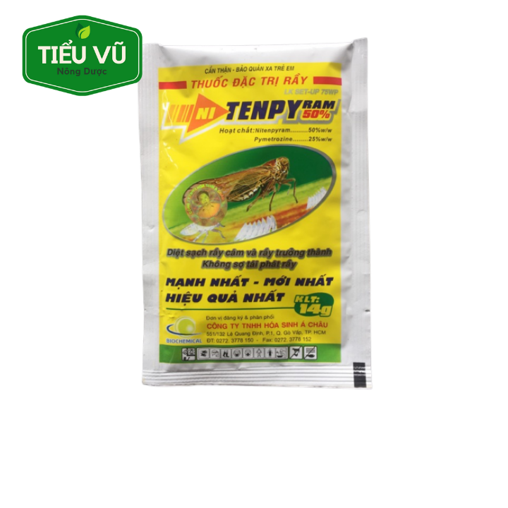 30 gói Thuốc trừ Rầy, Bọ Trĩ Chet Ray 14gr