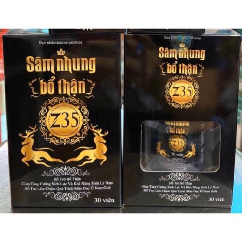 Sâm nhung bổ thận Z35 bổ thận, tăng cường sinh lực, tăng khả năng sinh lý nam giới