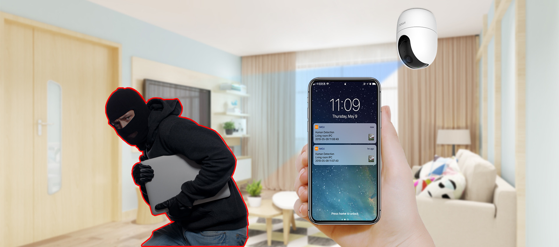 Camera wifi, không dây 2.0MP Ranger 2 IPC-A22EP-IMOU
