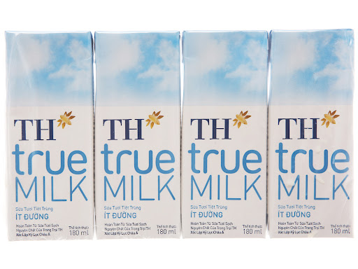 Lốc sữa TH Truemilk 4 * 180ml
