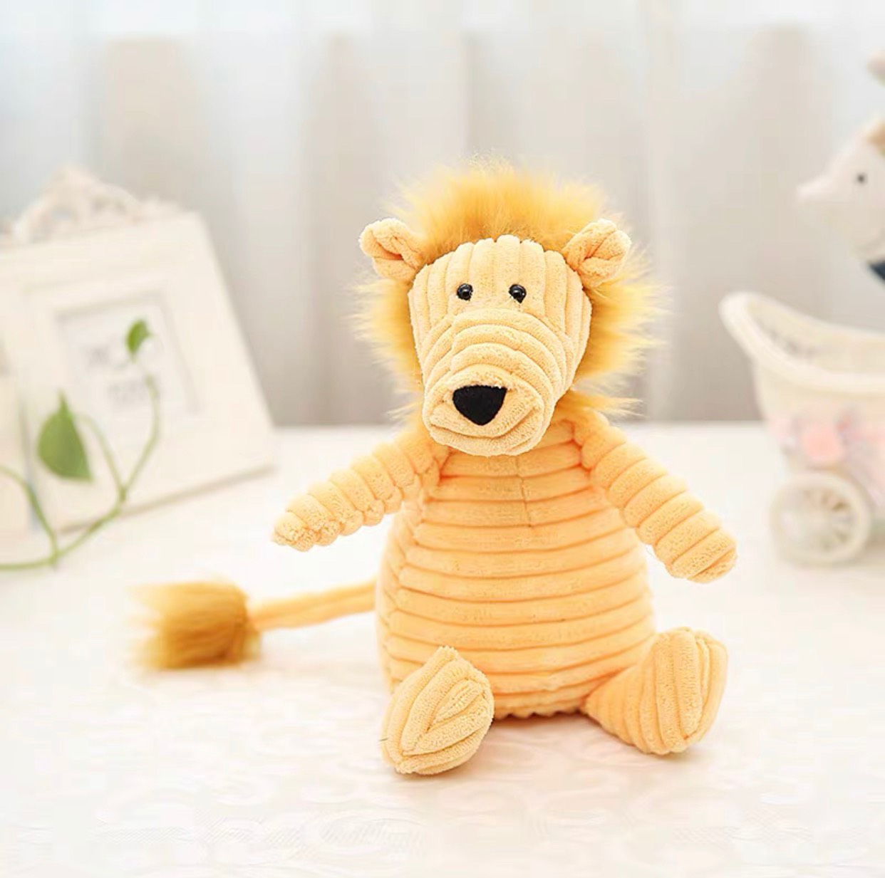 Gấu bông thỏ, cừu, chó , cáo, vịt , sư tử cho bé sơ sinh