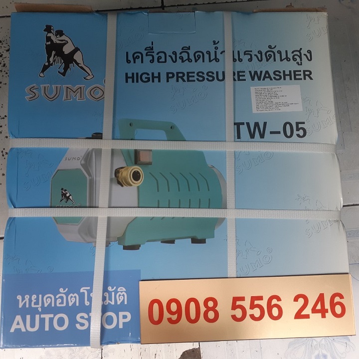 Máy rửa xe Sumo 2300w có chỉnh áp