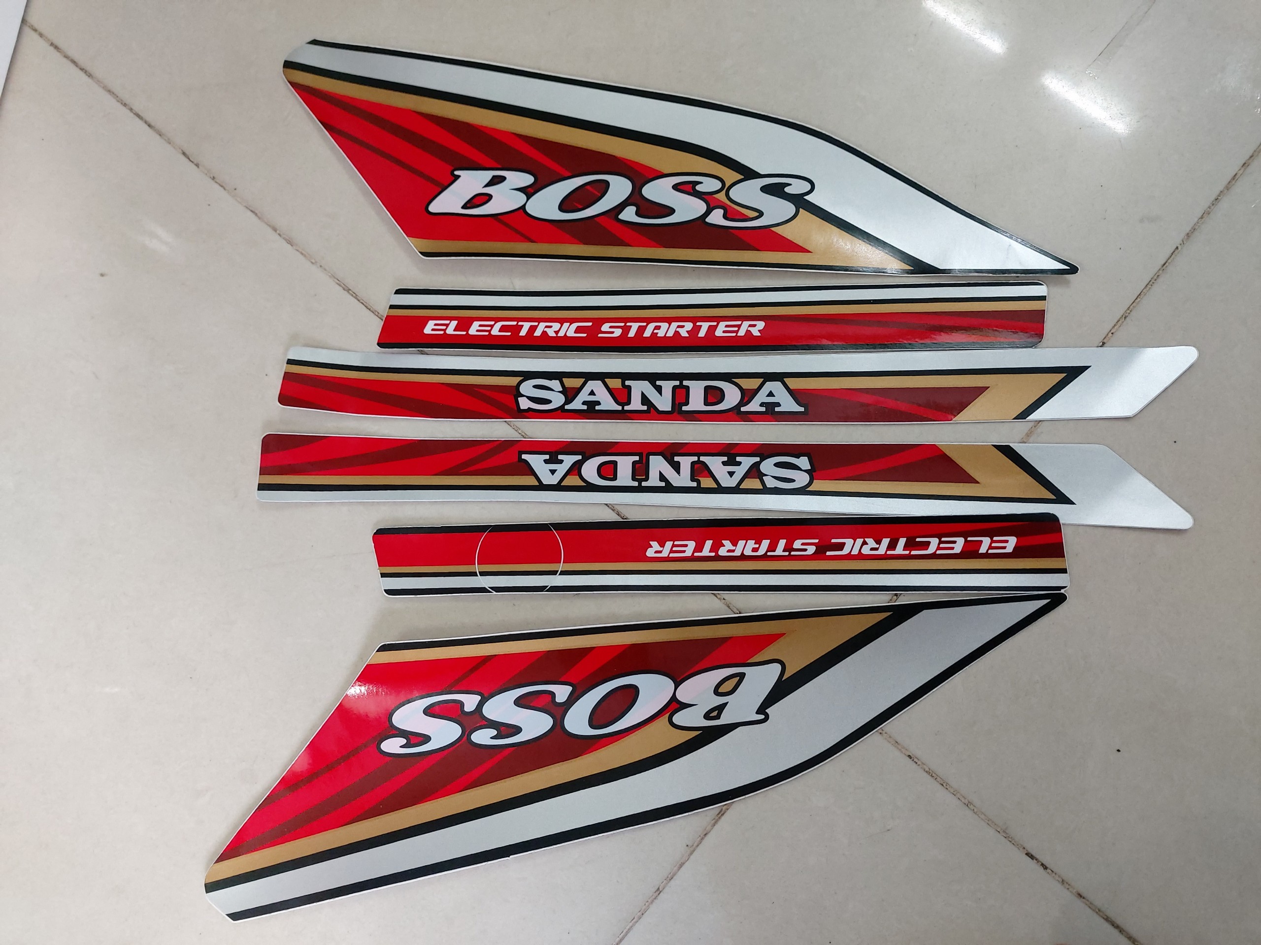 Tem lụa xe dream sanda boss