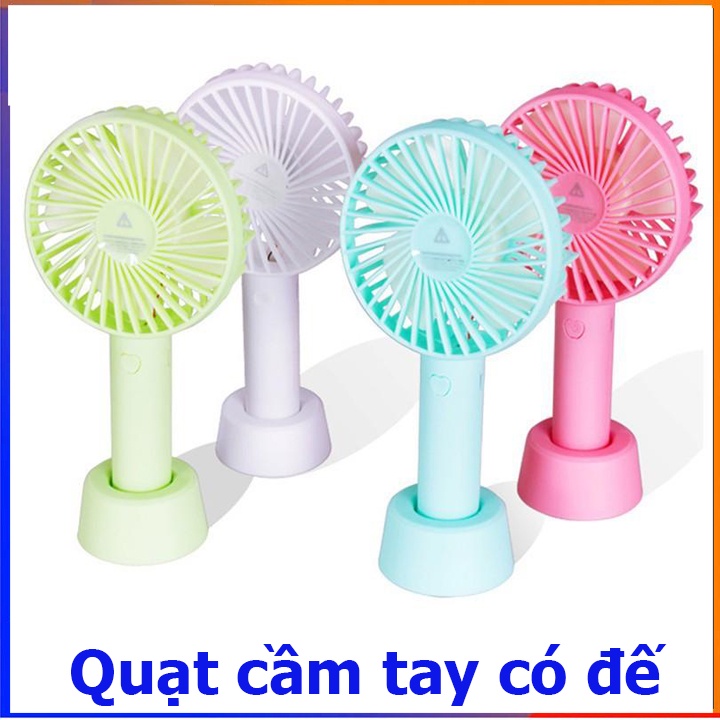 Quạt đeo cổ mini sạc pin tích điện có 3 chế độ gió mát