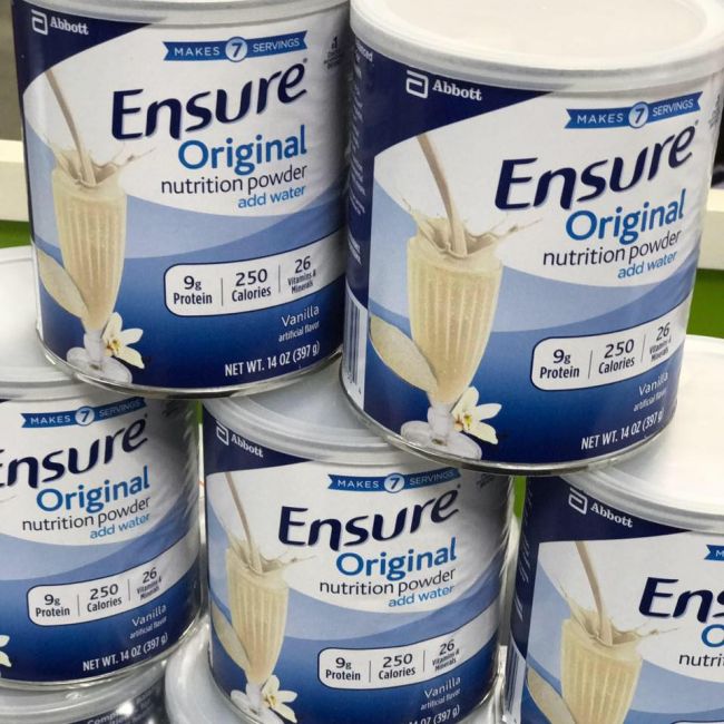 Sữa Ensure Mỹ Original Nutrition Powder 397g