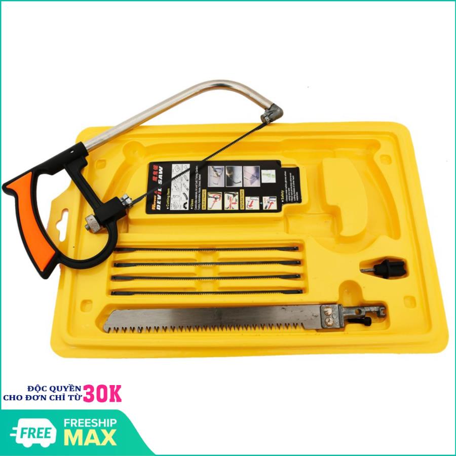 Bộ cưa cầm tay 6 món siêu tiện dụng giá rẻ Vega365 -Lưỡi Cắt Sắt, Bộ Cưa Đa Năng 6 Lưỡi Tiện Dụng, Lưỡi Cưa Làm Bằng Kim Loại Bền Chắc