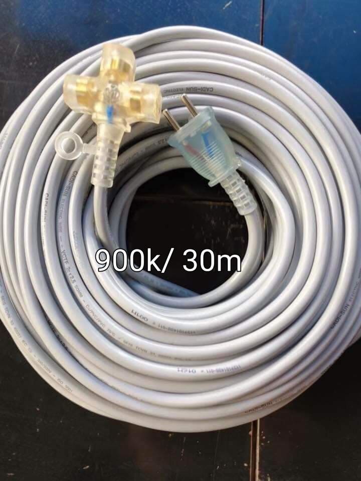 Dây Điện Đúc Liền Ổ Và Phích Đúc Liền Chống Va Đập bể Vỡ,Siêu Trâu Bò Lõi Đồng Nguên Đồng Với Nhiều Loại  Ngắn Dài