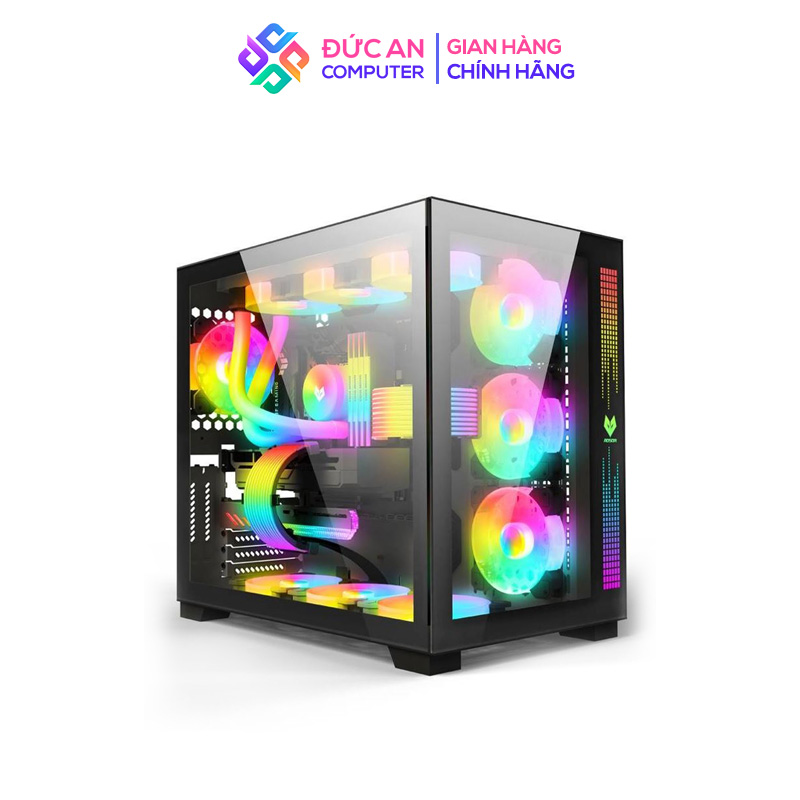 Vỏ Case Coolmoon Aosor Moon Place Pro (Mid Tower/Màu Đen)