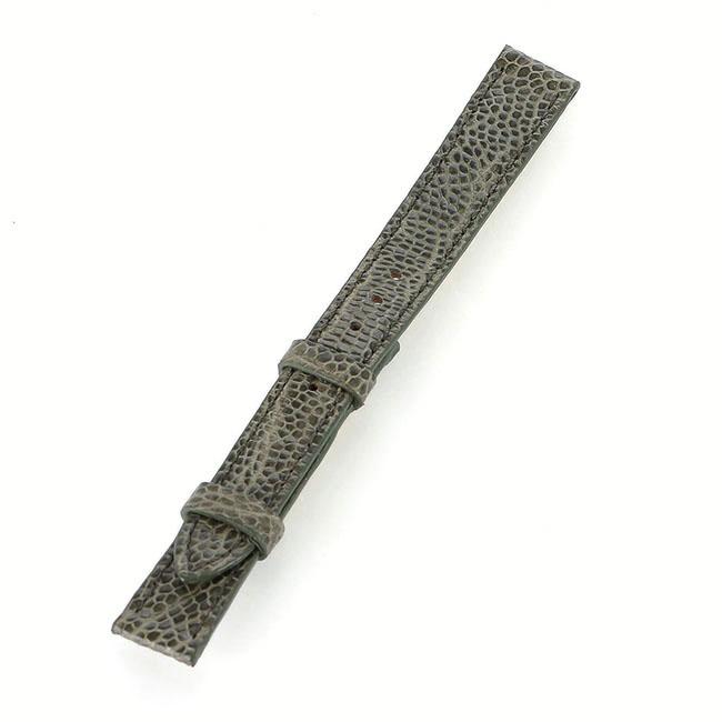 Dây đồng hồ da đà điểu size nhỏ 12, 14 màu xanh rêu HK8429