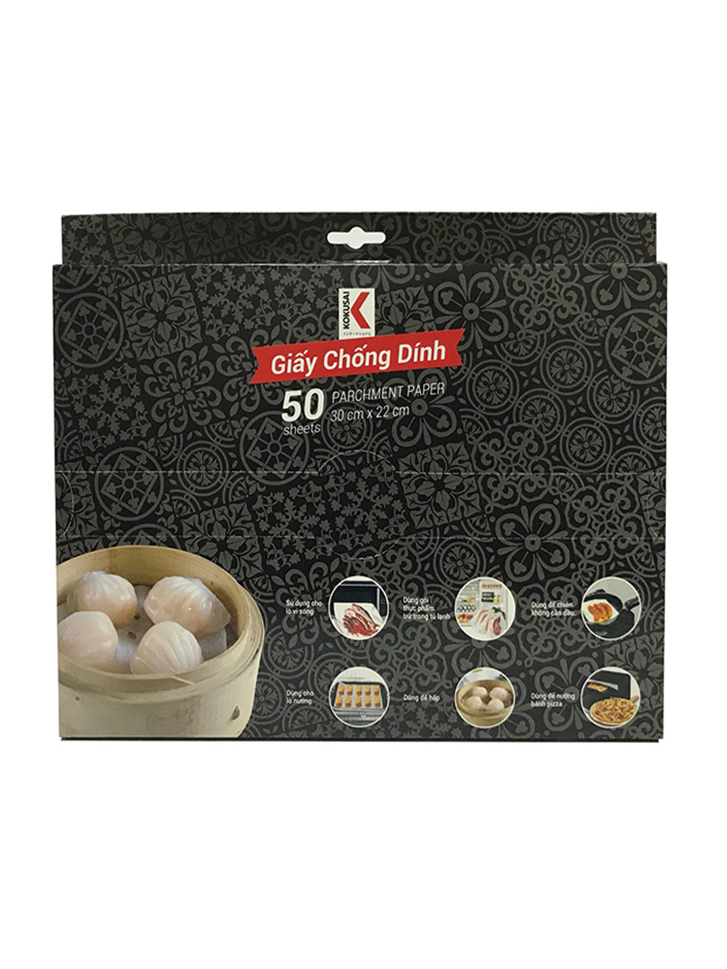 [HCM]Giấy chống dính Kokusai 30cmx22cm (50 tờ / hộp)
