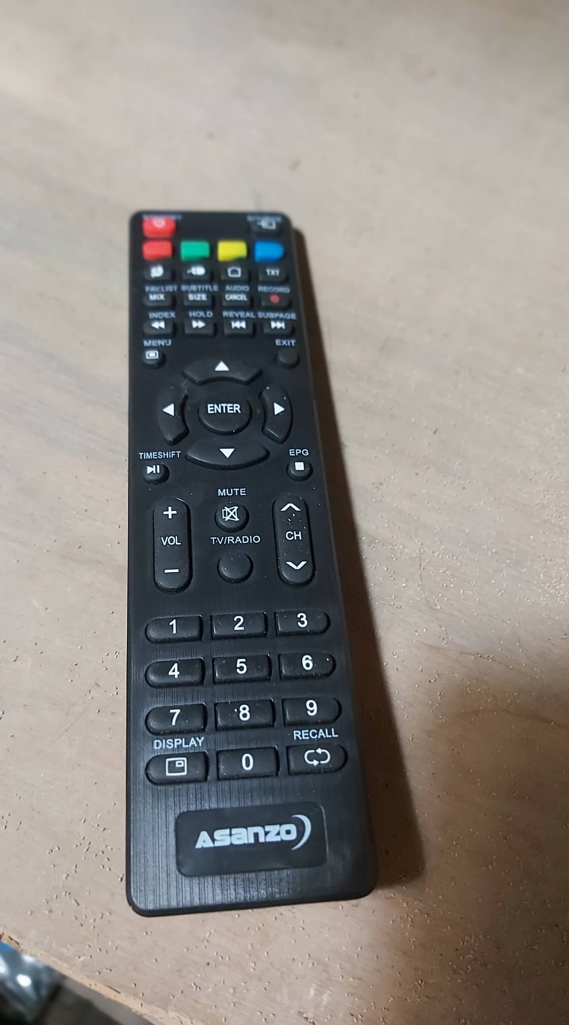 điều khiên ti vi asanzo smart mỏng