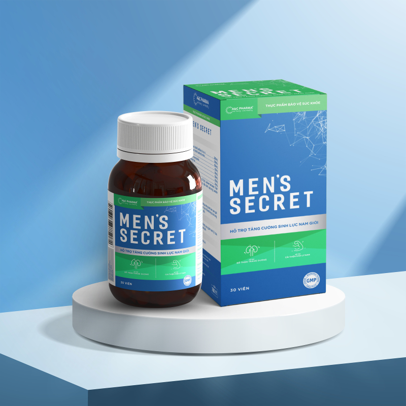 Thực phẩm hỗ trợ tăng cường sinh lực nam giới Mens Secret nhập khẩu