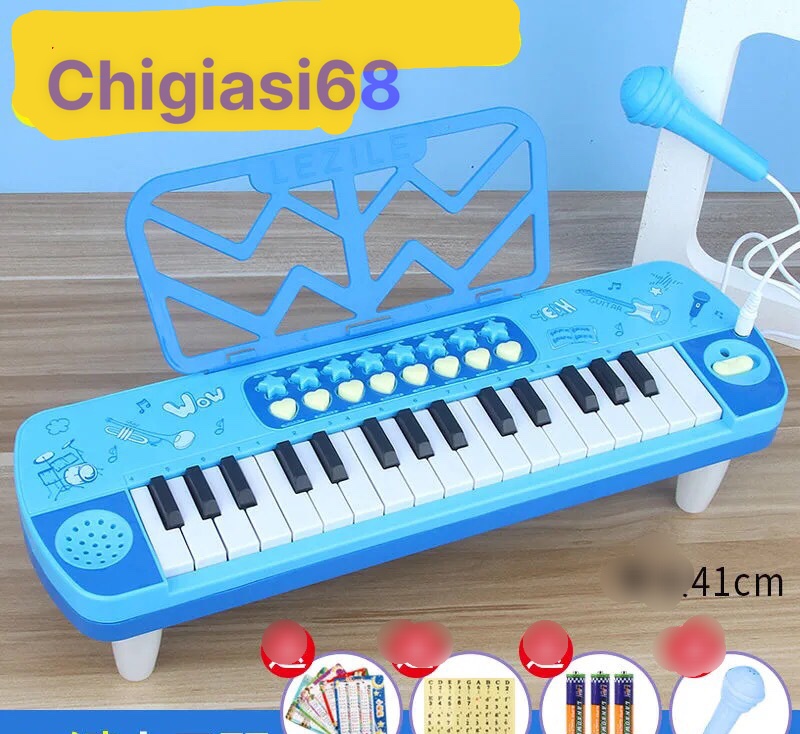 Đàn piano có míc cho bé
