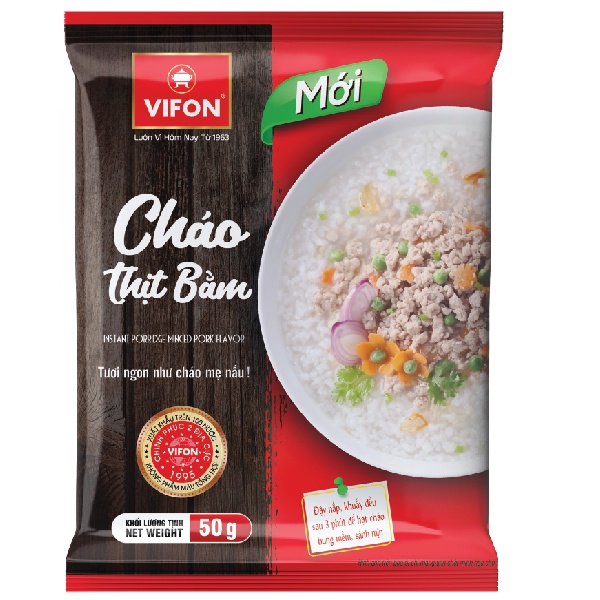 1 Gói Cháo Thịt Bằm VIFON 50g