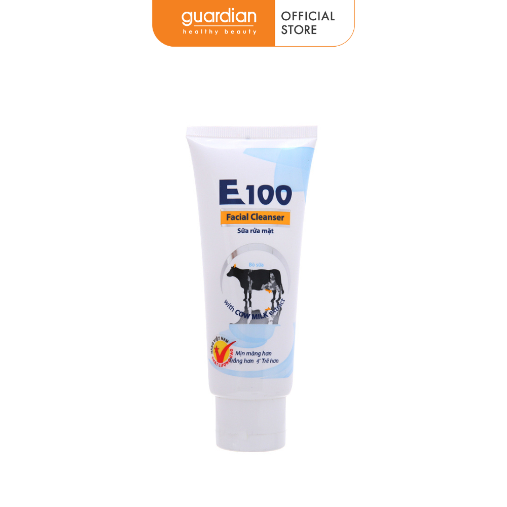 Sữa Rửa Mặt Tinh Chất Sữa Bò Tươi E100 80Ml
