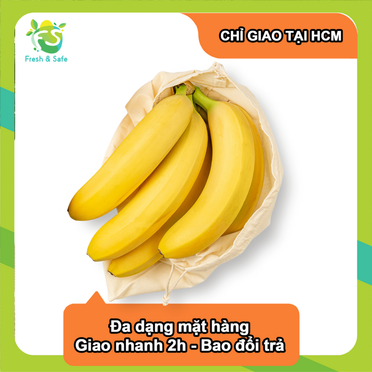 [Chỉ Giao HCM] Chuối Laba Đà Lạt - 1kg