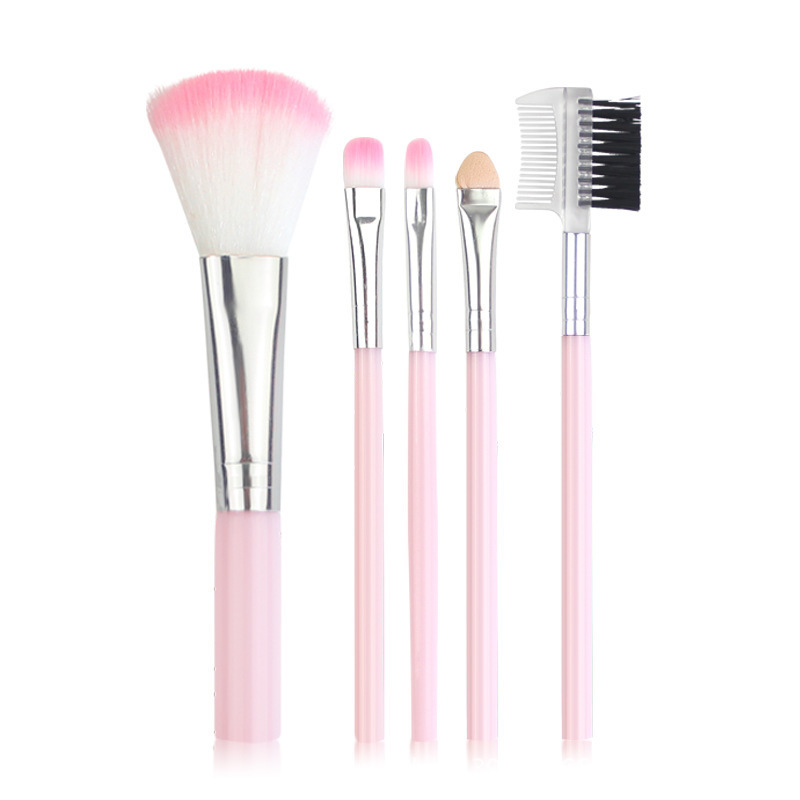 Bộ Cọ Mini Hồng 5 Chi Tiết