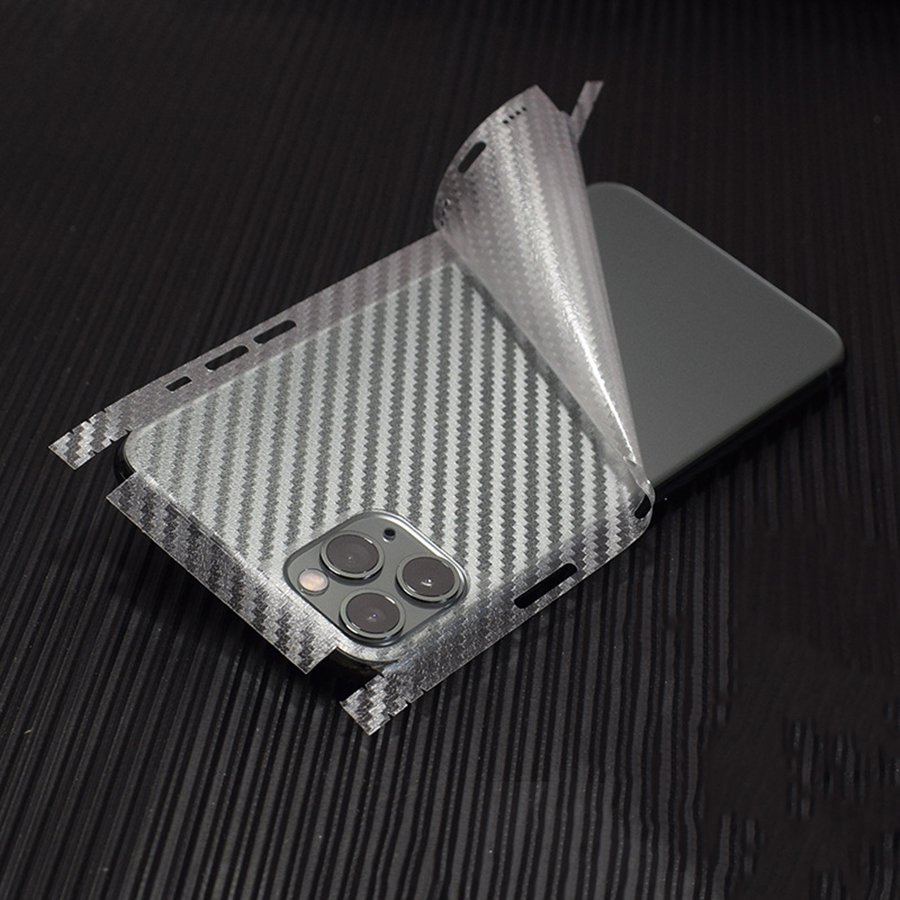 Miếng dán mặt sau vân carbon cho các dòng iPhone