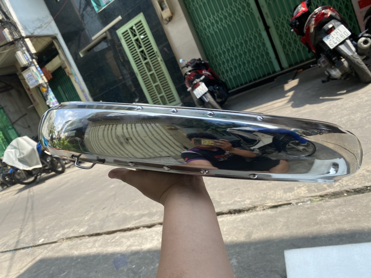 CẶP DÈ TRƯỚC - SAU XE WIN 100 INOX