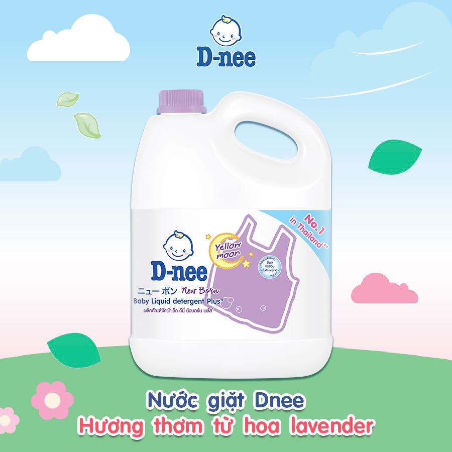 Nước giặt Dnee Thái Lan 3000ml - Chính hãng Công Ty Đại Thịnh