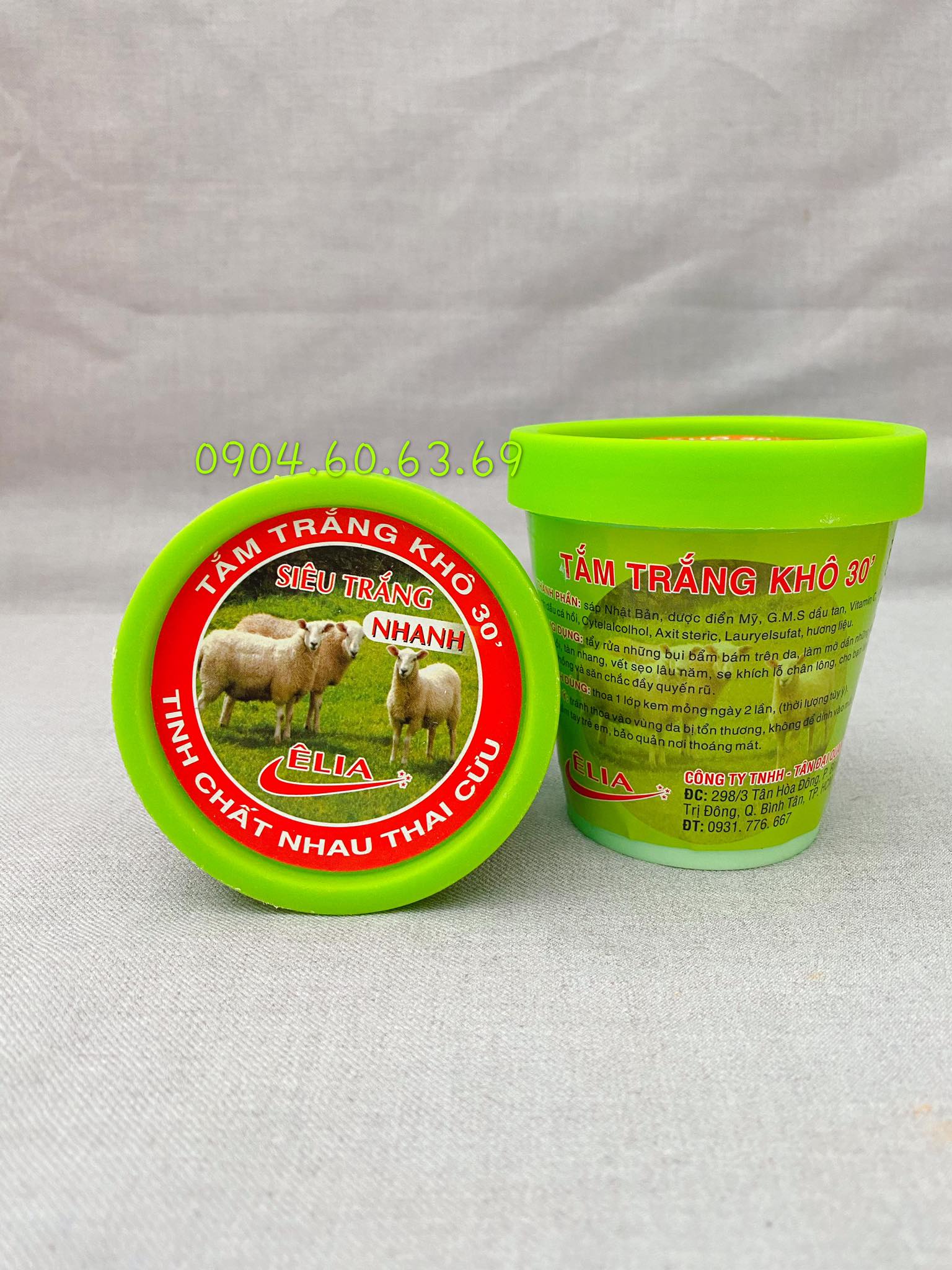Tắm Trắng Khô NHAU THAI CỪU