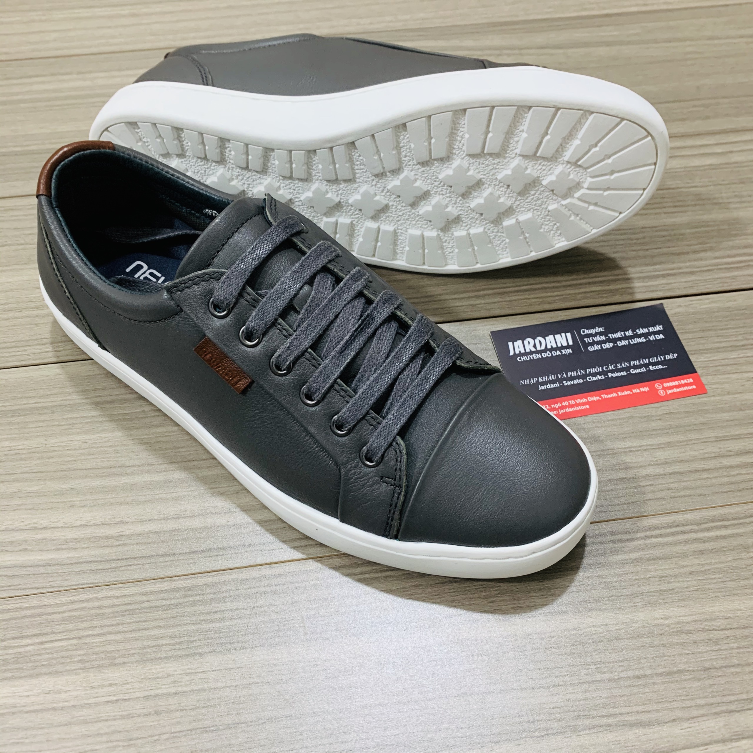 Giày Sneaker Da Thật NM - Bảo hành 24 tháng