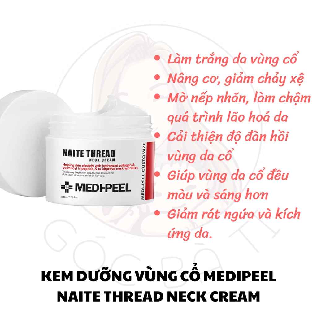 Kem Dưỡng Cổ Medil Peel Nate Thread Neck Cream 100ml