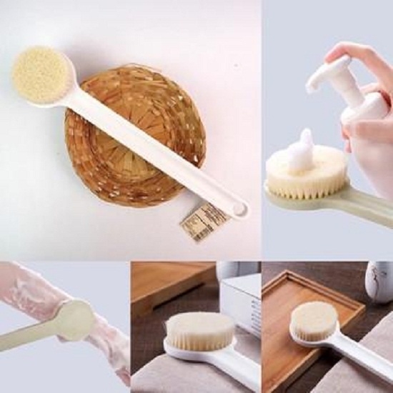 Cây bàn chải cọ lưng, chà lưng Muji Nhật Bản