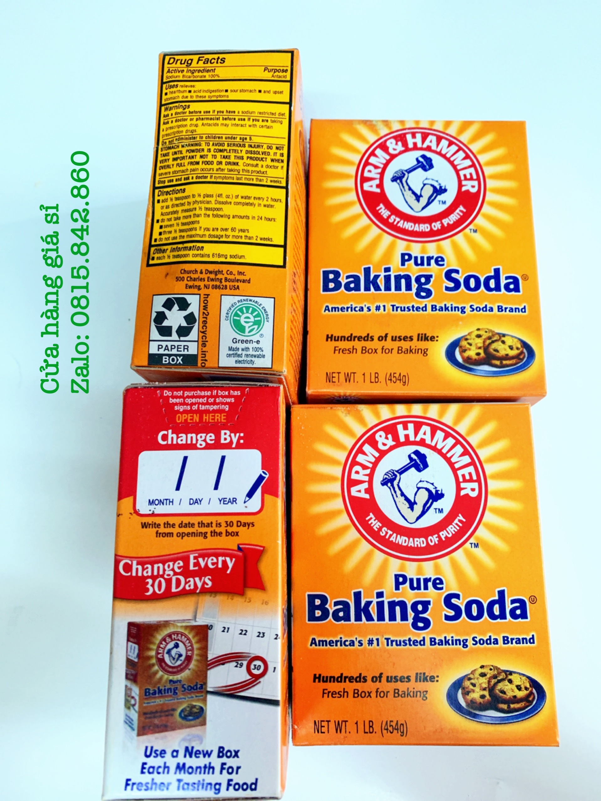 Baking Soda Arm & Hammer [HÀNG LOẠI 1]