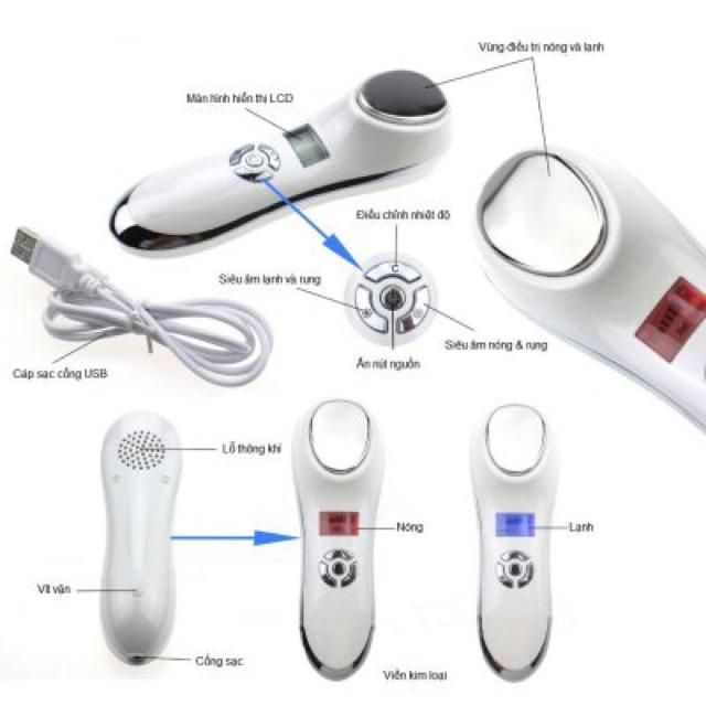 Búa Nóng Lạnh Massage Điện Di MINI Hàn Quốc