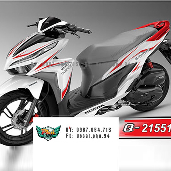 Tem rời Vario chỉ đỏ 2