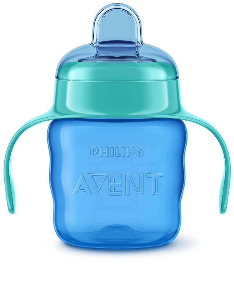 Bình tập uống Philips AVENT vòi mềm cho bé từ 6 tháng