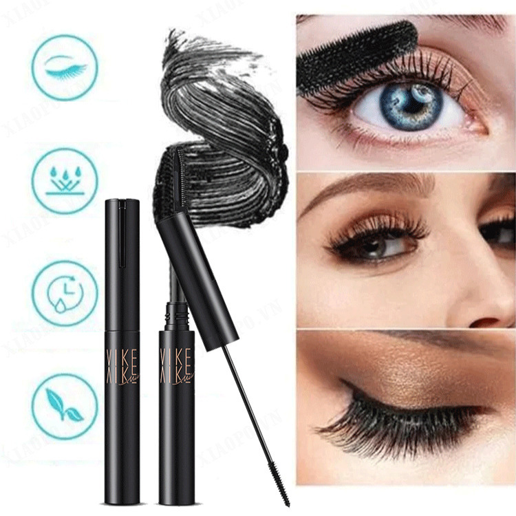 xiaopo Curling Mascara with ExtraFine Brush for Extended and Thickened Lashes