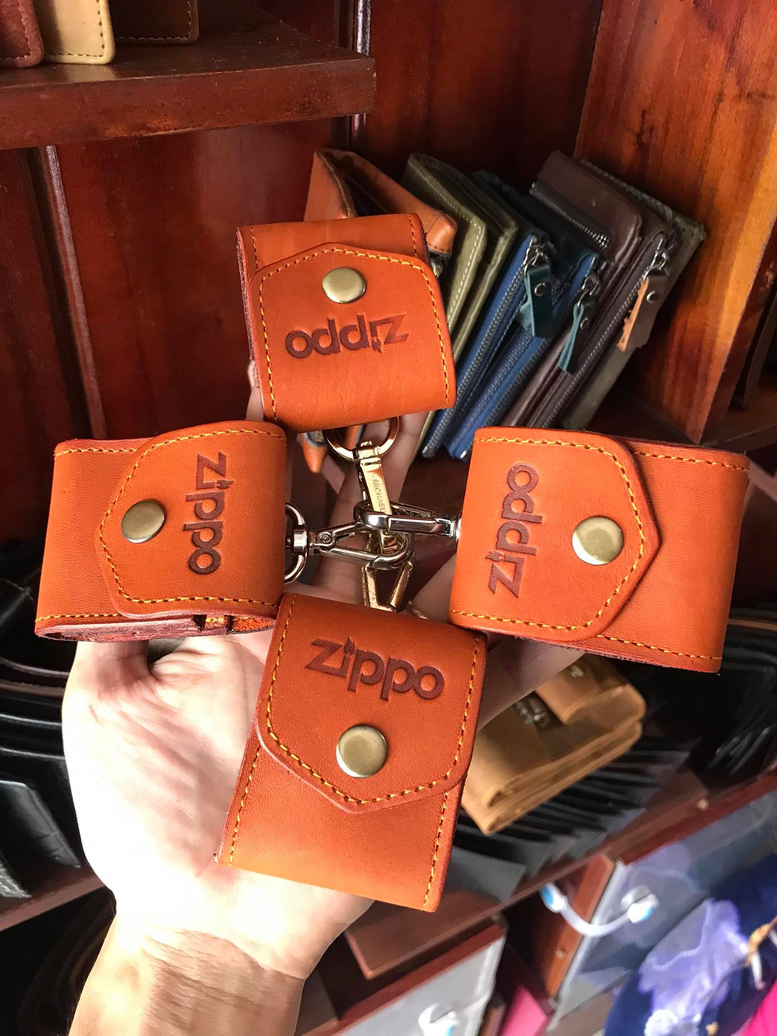 [HCM]BAO DA ZIPPO CÓ MÓC KHÓA