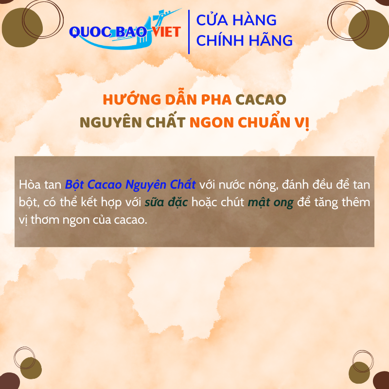 Bột Cacao Nguyên Chất 250g