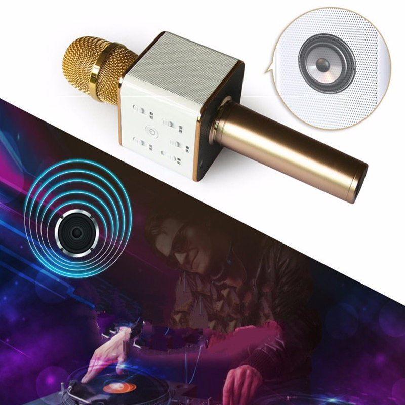 [HCM][SALE] Micro karaoke tích hợp Loa Bluetooth Q7/WS 858
