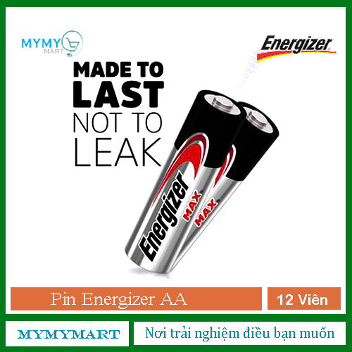 [HCM]PIn AA energizer E91 BP8+4 (Vỉ 12 Viên)