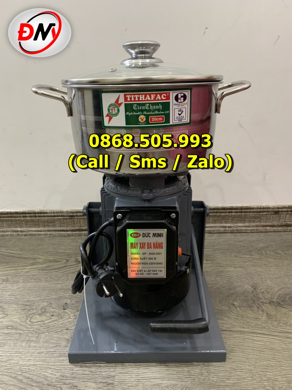 Máy xay đa năng 1kg 900w nồi 20cm