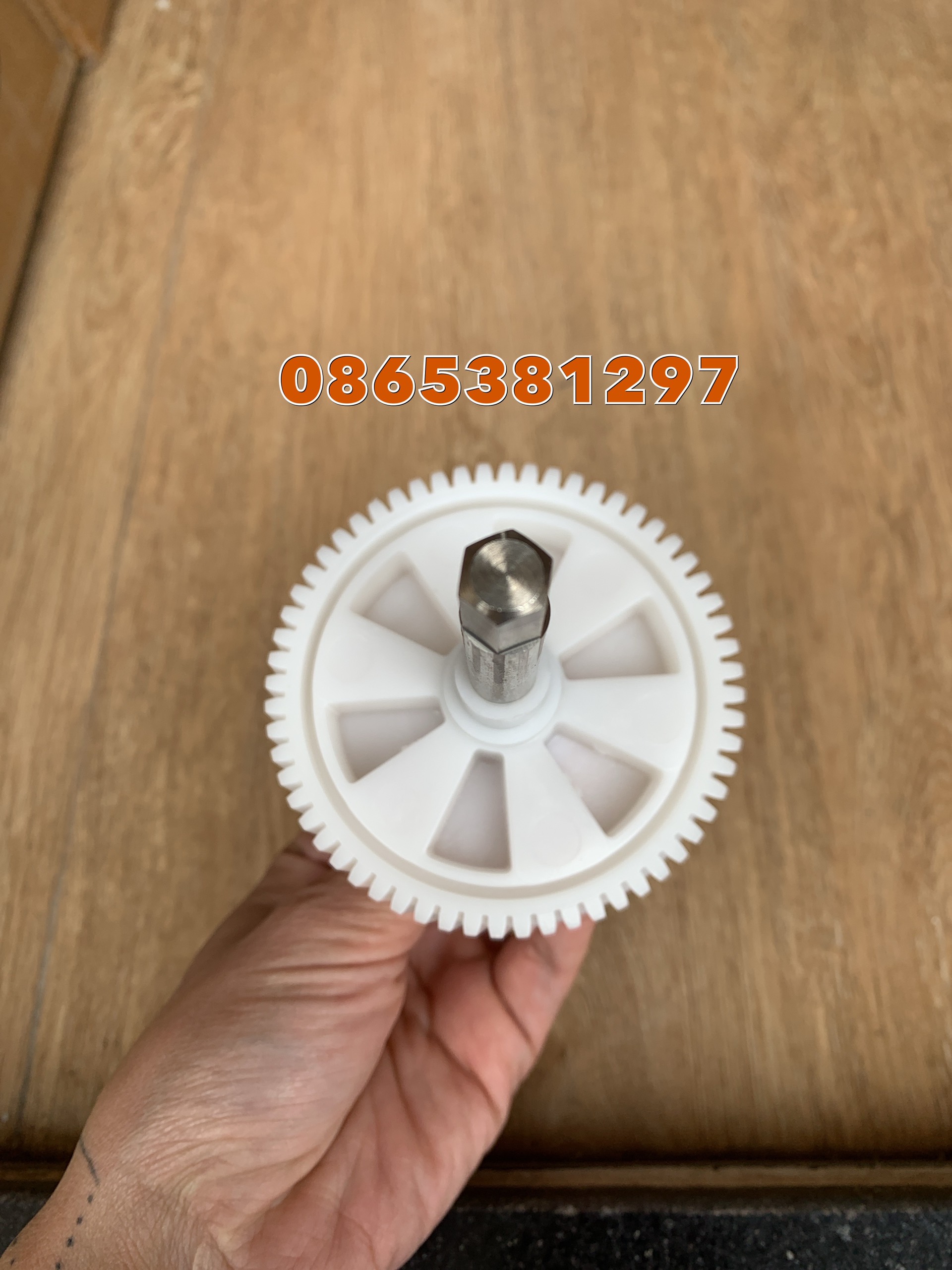 Trục bánh răng máy ép chậm SAVTM JE07- Phụ kiện bichbaohan