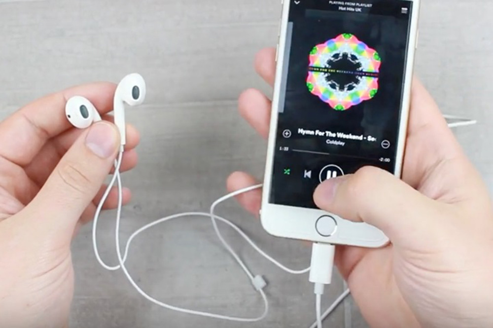 Jack Chuyển Cổng Lightning Sang 3.5mm iPhone Zin Bóc Máy