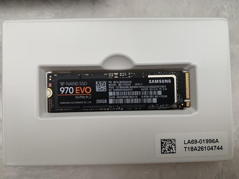 Ổ CỨNG SSD M2 SAMSUNG 970EVO Plus 250GB - CHÍNH HÃNG