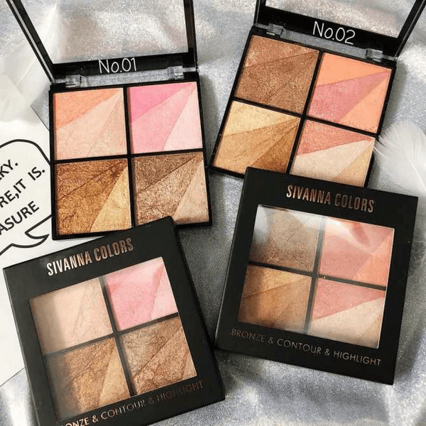 Phấn Tạo Khối Sivanna Makeup Studio Contour & Highlight
