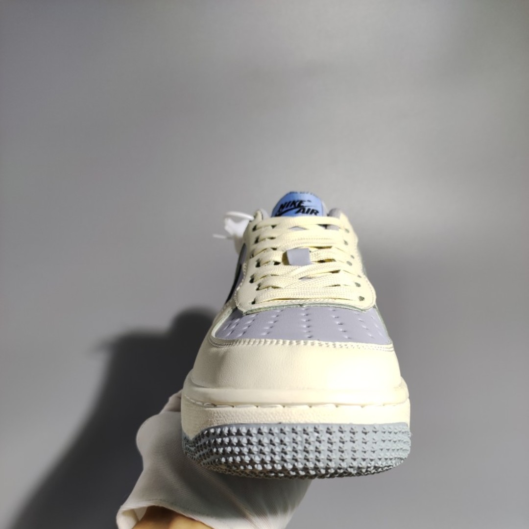 Giày Sneaker AF1 Khoai Môn, Giày thể thao Xanh Kem, Giày Air Force 1 Đủ Size Nam Nữ Full Box