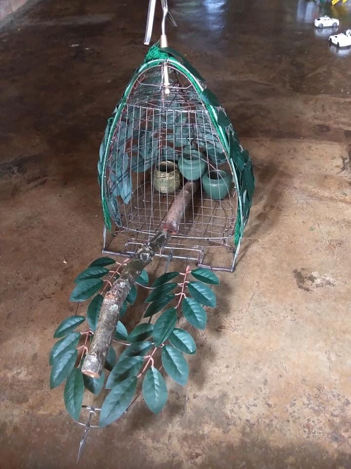 Lồng Chim Cảnh Cu Gáy Đánh Cây