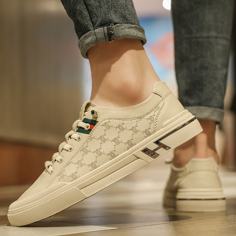 Giày Sneaker Nam, Giày Da Nam Cao Cấp New 2022