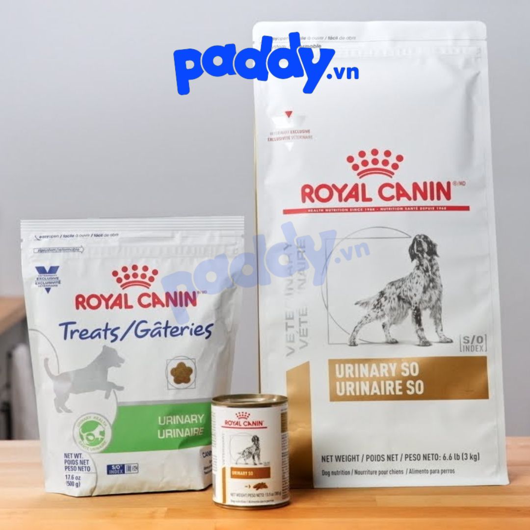 Pate Cho Chó Sỏi Thận Royal Canin Urinary S/O Lon 410g